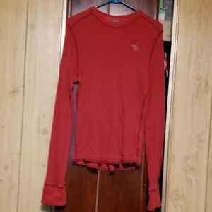 Abercrombie red sweater